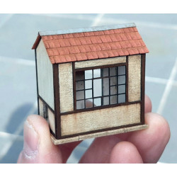 Un mini poste d’aiguillage au 1/87