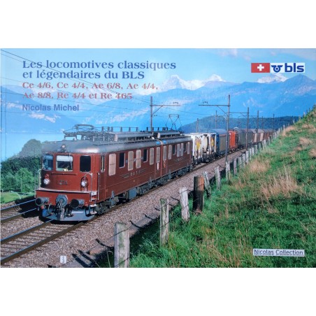 Couverture des locomotives classiques et légendaires du BLS