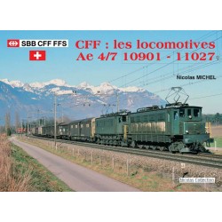 Couverture du livre CFF : Les locomotives Ae 4/7