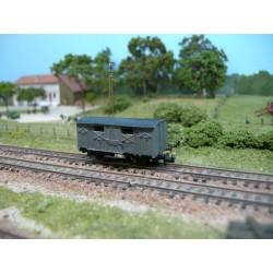 Construction d’un couvert Ouest à l’échelle 1/160