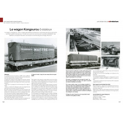 Extrait sur les wagons Kangourous réels traités dans L'encyclopédie des wagons - Tome 1