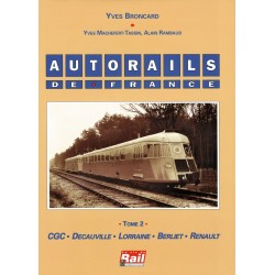Couverture d'Autorails de France - Tome 2