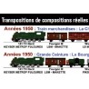 Fiche de composition : Transpositions de compositions réelles « tractées par les 141 TC Nord » : années 60 - 70 (1ère partie)